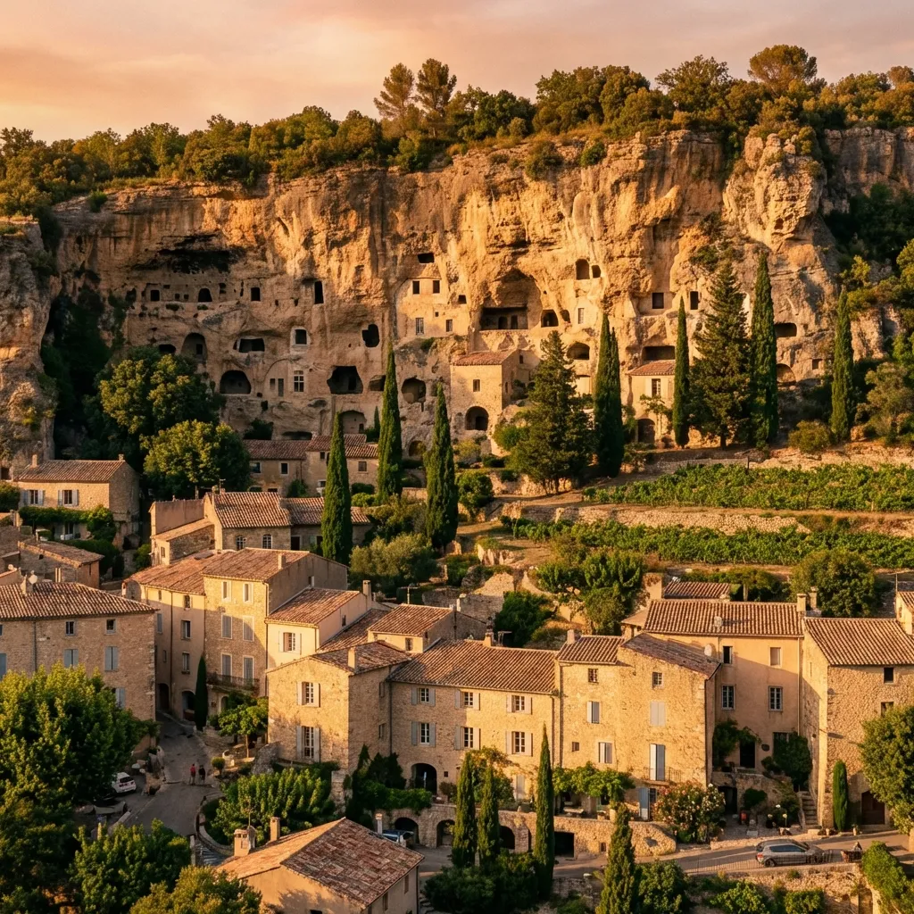 Village de Cotignac en Provence